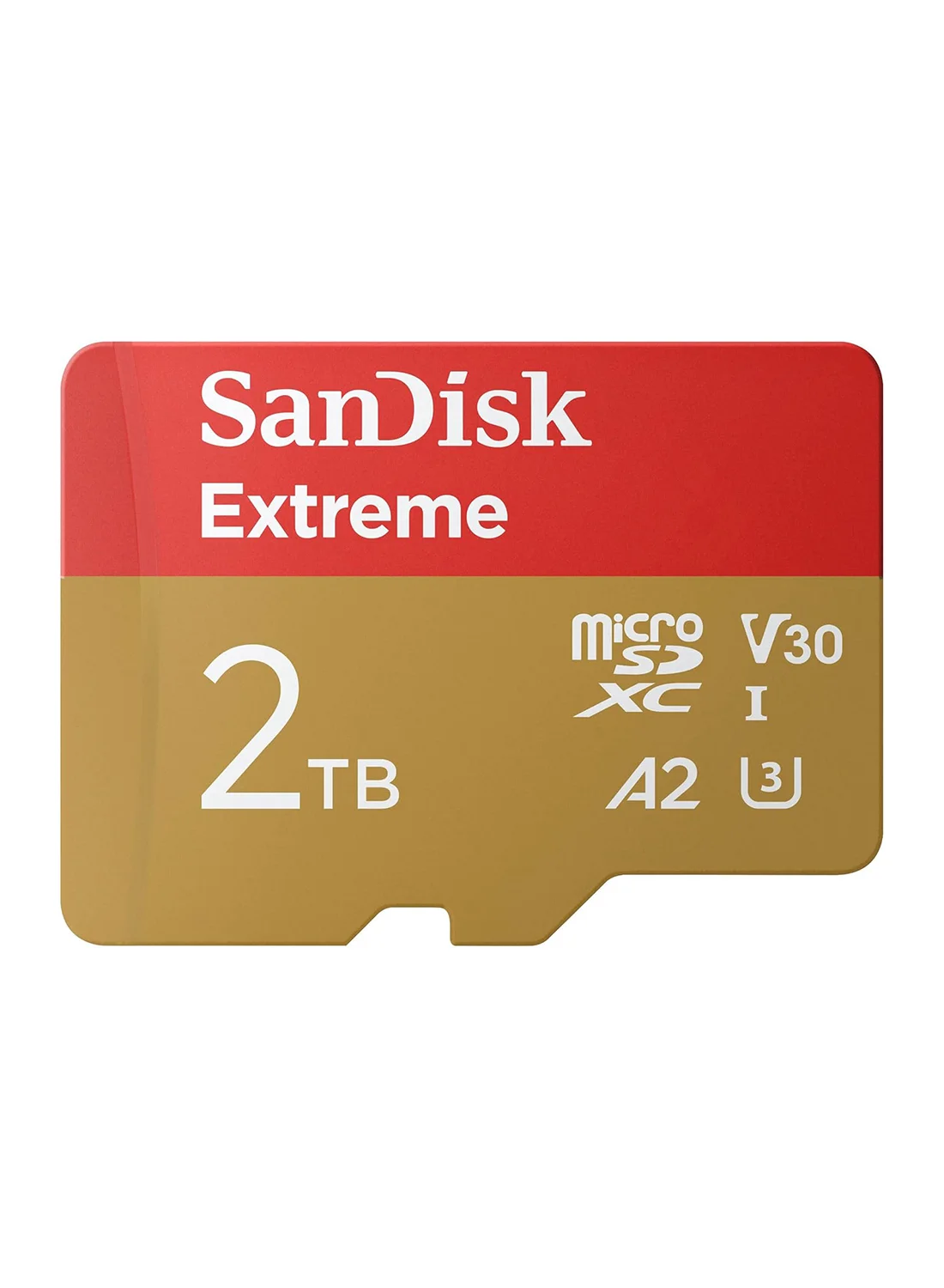 Premium High-Speed microSDXC Memory Card with SD Adapter (2TB, UHS-I U3 V30, 4K UHD Compatible for Smartphones and Drones) bzybh