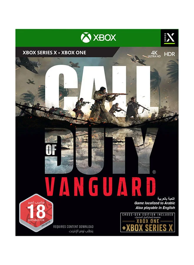 Call of Duty Vanguard Video Game for Xbox Series X (English and Arabic Version) pj9yt