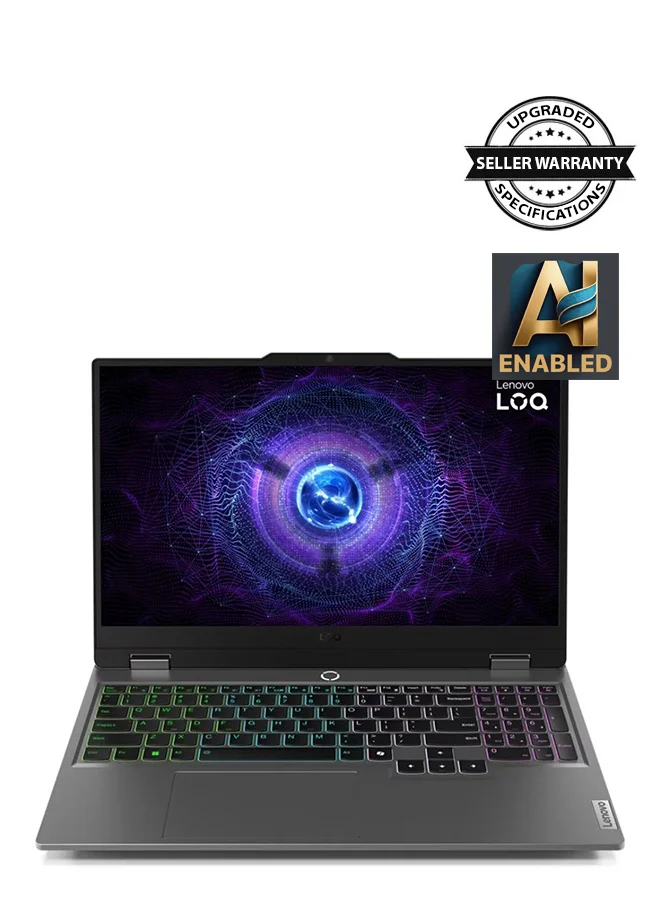 Premium Gaming Laptop 15.6-Inch FHD Display, Intel Core i5 Processor, 16GB RAM, 512GB SSD, 6GB Dedicated Graphics, Windows 11 Home (Grey) cc5wa