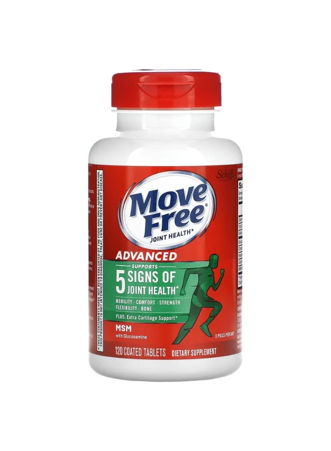 Joint Support Supplement with Glucosamine and MSM (120 Coated Tablets) b3rh8