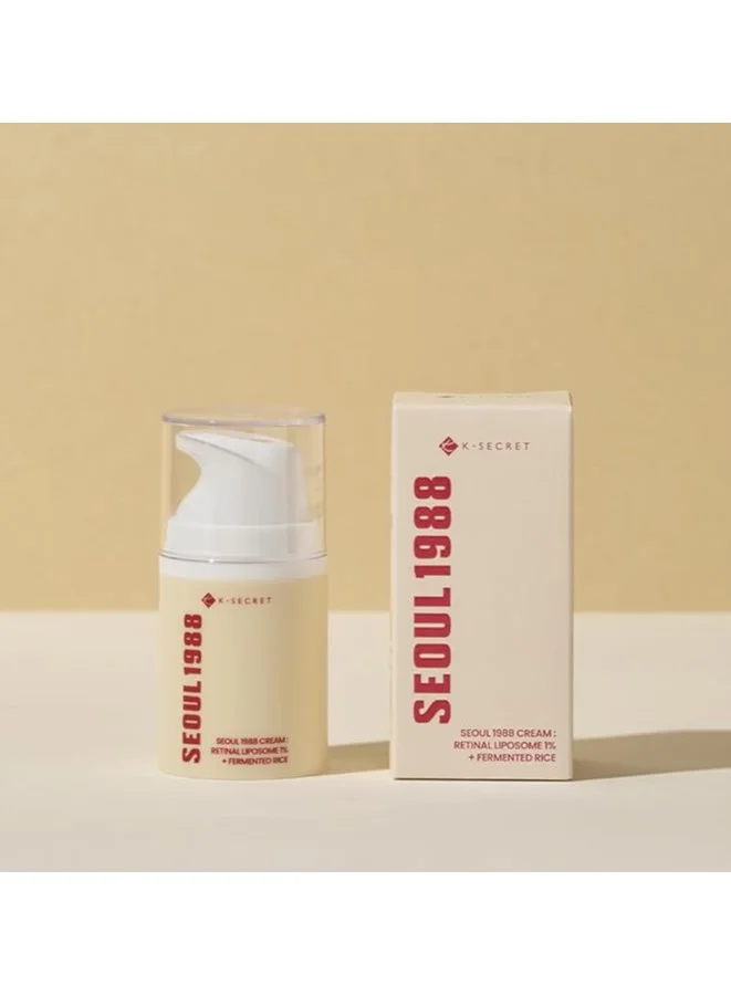 K-SECRET Seoul 1988 Cream with Retinal Liposome and Fermented Rice (50 mL) zu33n