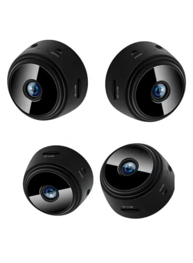 JAJEEK Mini Wireless Security Camera 1080P Full HD Indoor Surveillance System with Motion Detection and Night Vision (4-Pack) bvq0l