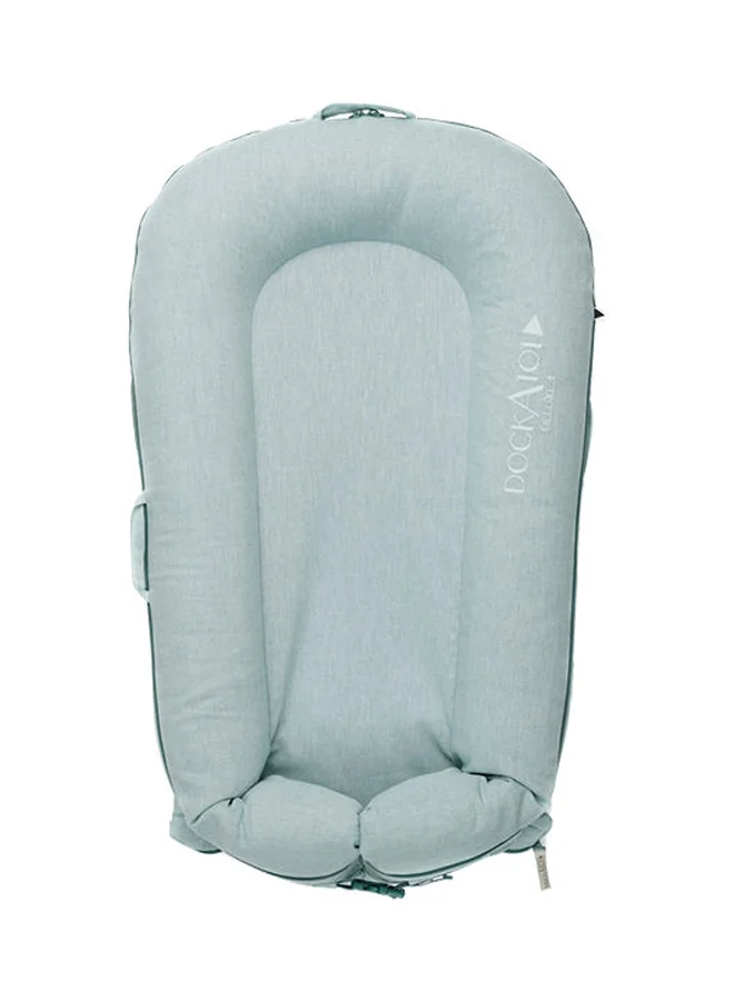 Premium Baby Lounger Replacement Cover Marine Chambray (Standard Size) 6w24m