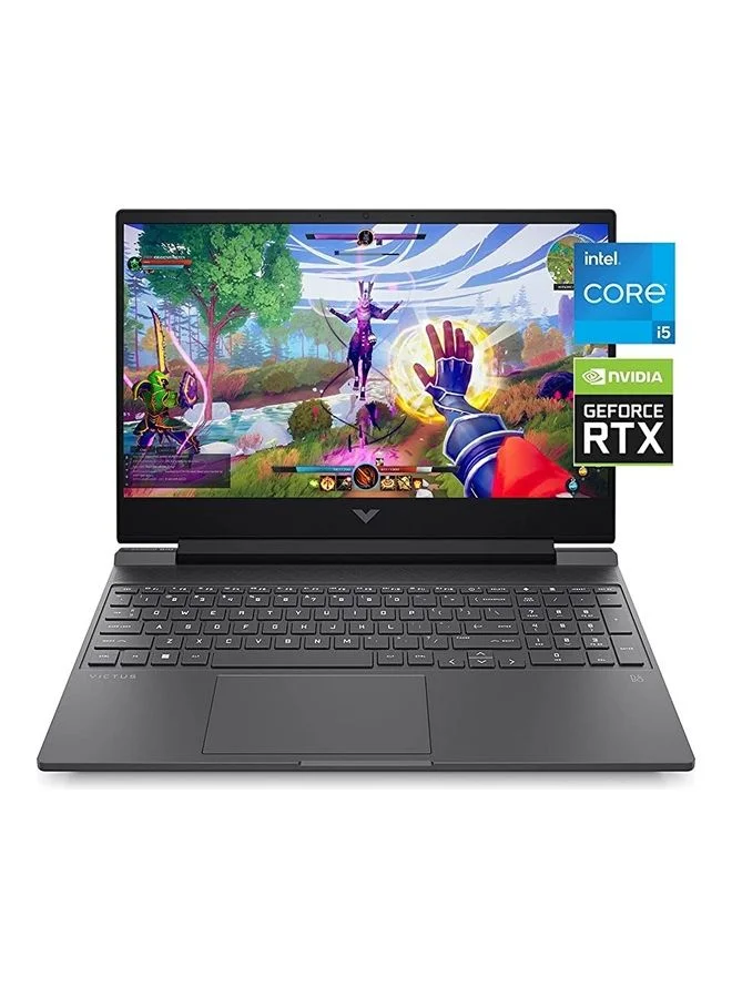 Premium 15.6-Inch Gaming Laptop, FHD Display, Intel Core i5 Processor, 8GB RAM, 512GB SSD, Dedicated Graphics, Windows 11 Home (Black) 40trg