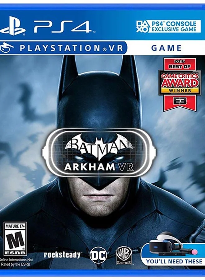 Batman Arkham VR Action Adventure Game for Console (International Version) kdake