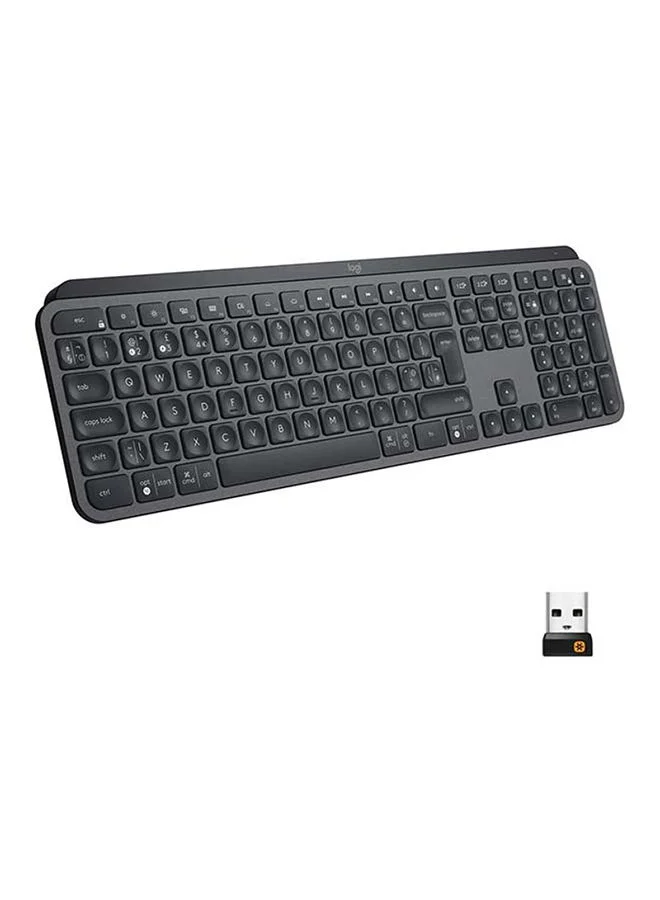 Premium Wireless Illuminated Keyboard for Mac and Tablets, Ergonomic Backlit Keys, Bluetooth Connectivity, USB-C Rechargeable, Metal Build (Black) vp85o
