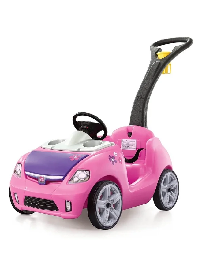 Step2 Whisper Ride II Push Car Premium Toddler Ride-On (Pink, 1 Unit) x67id