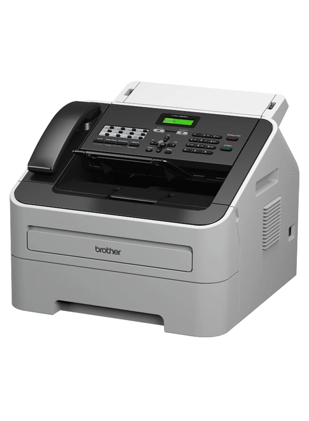 Premium Compact Laser Fax Machine High-Speed Office Document Printer (White, 1 Unit) 88x6o