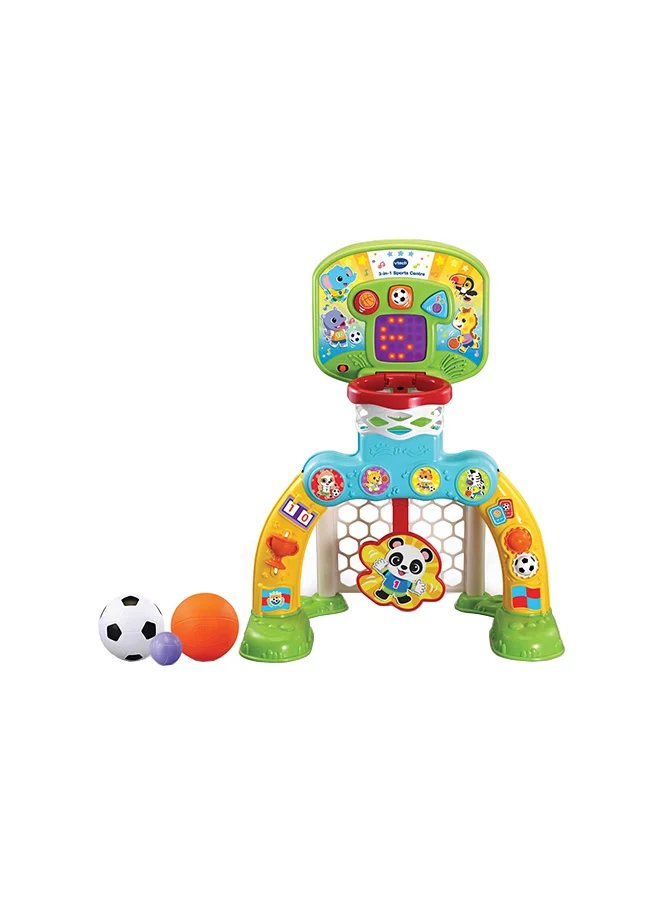 3-In-1 Sports Centre Activity Set for Kids Premium Polypropylene Construction (42 x 58 x 61 cm) yfj9a