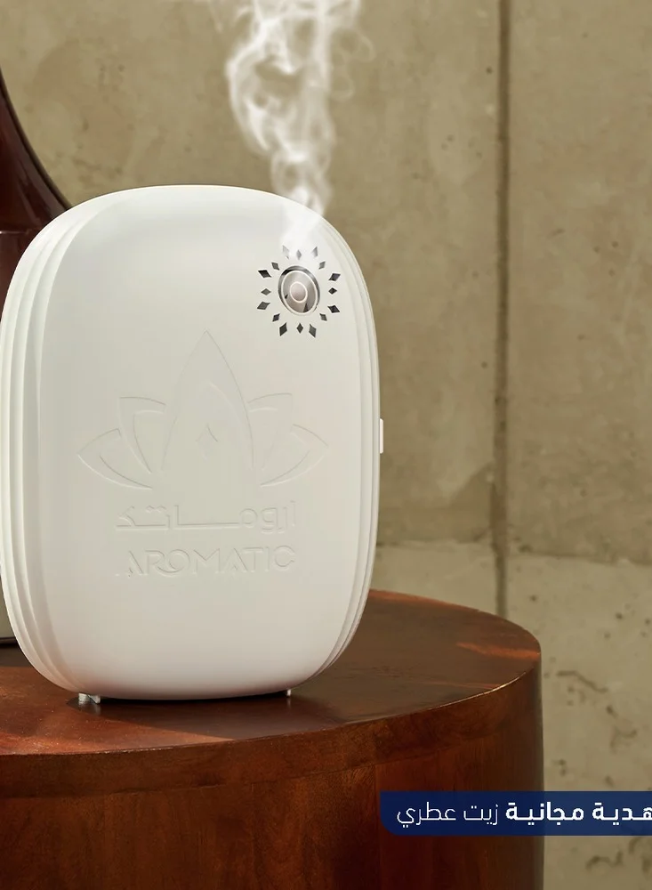 Aromatic Smart Fragrance Diffuser for Villas and Apartments (White, 300 mL) fb6nf