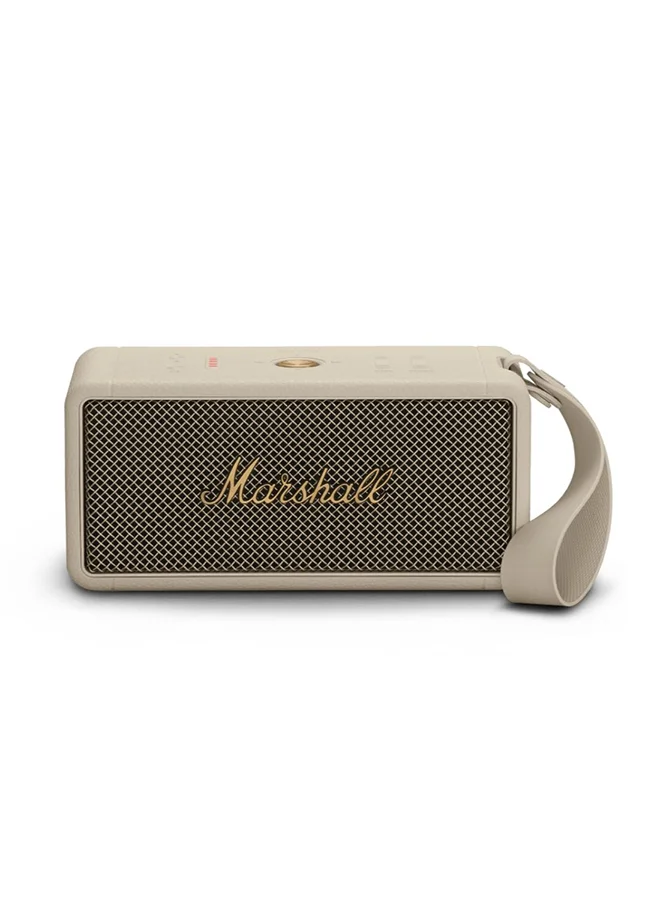 Premium Portable Bluetooth Speaker Wireless Outdoor Audio System (Cream Beige, 50W) 2x3qs