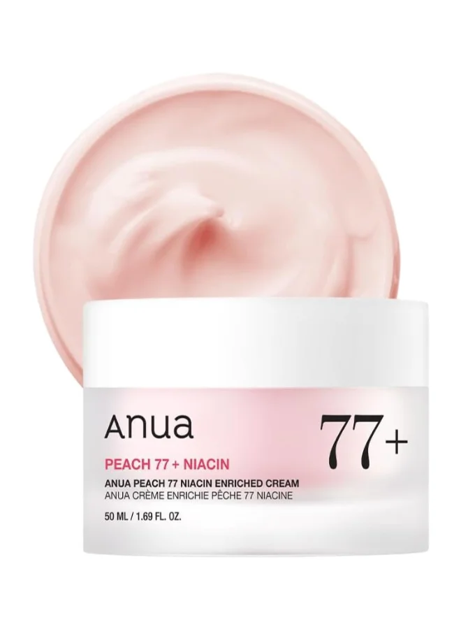 Anua Peach 77 Niacin Enriched Cream for Radiant Skin (50 mL) o2v39