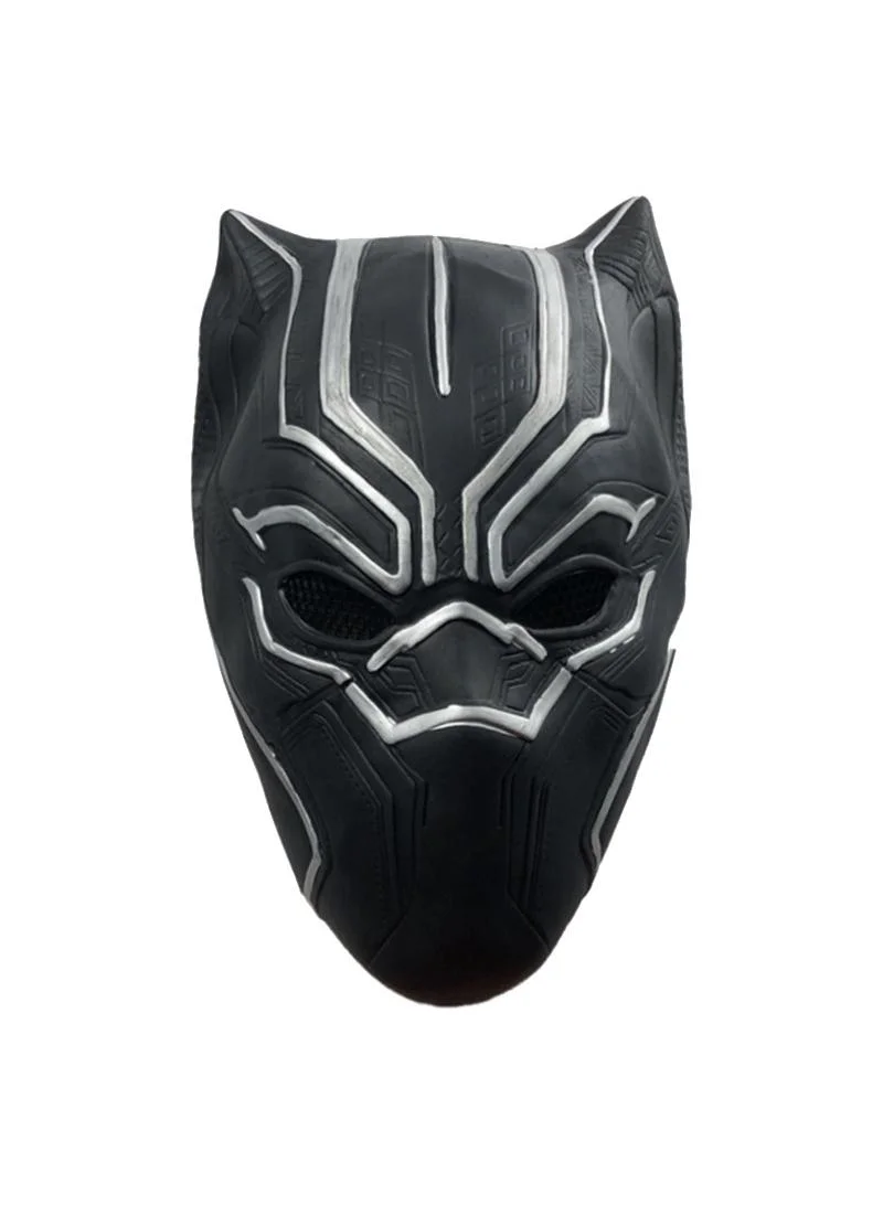 Bluejw Black Panther Full Head Mask Premium Latex Costume Accessory for Cosplay and Masquerade (One Size) lxu31