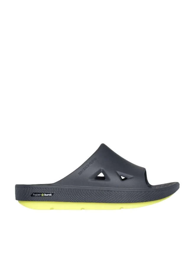 Premium Men's Flat Sandals Lightweight Comfort Recovery Footwear (Navy, 42 EU) wvi8u