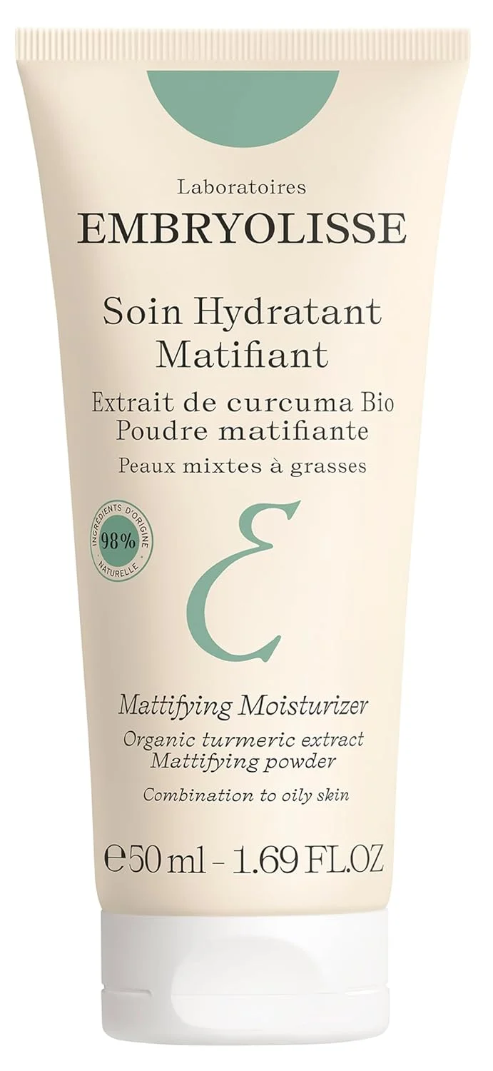 Embryolisse Mattifying Moisturizer Face Cream for Oily to Combination Skin Lightweight Oil Control Formula (50 mL) 1hs1s