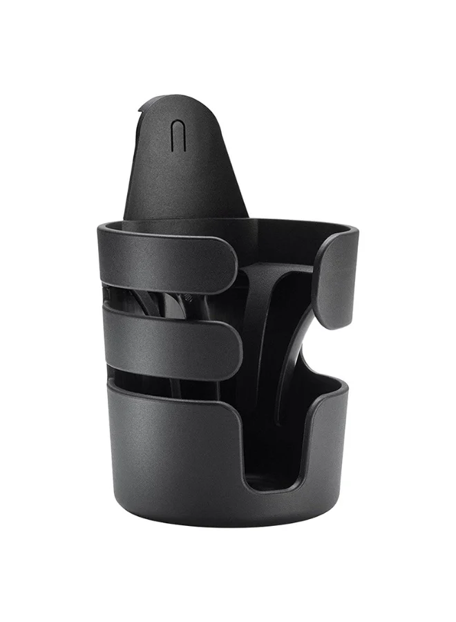 Universal Stroller Cup Holder Premium Adjustable Drink Organizer With 3 Adapters (Black, 1 Unit) 2ws1w