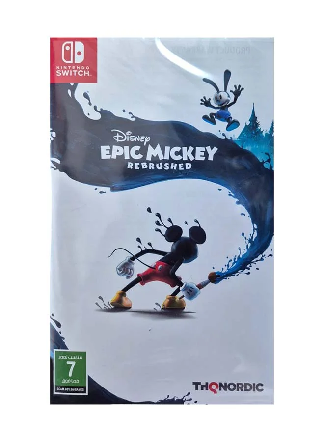 THQNORDIC Cartoon Epic Mickey Rebrushed Adventure Game for Handheld Gaming Console (Standard Edition) 5rdx3