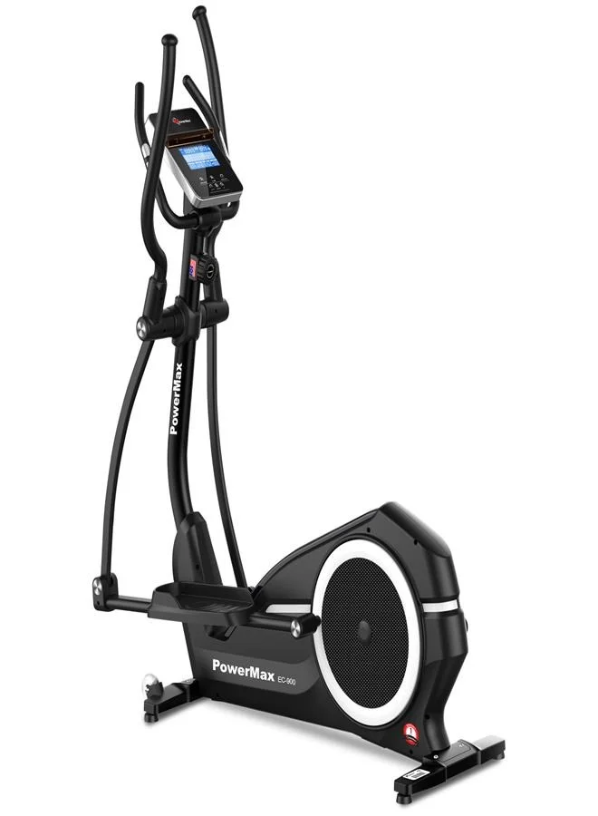 Premium Semi-Commercial Elliptical Cross Trainer with Magnetic Resistance and 9kg Flywheel for Cardio Workout (Grey) g7glx