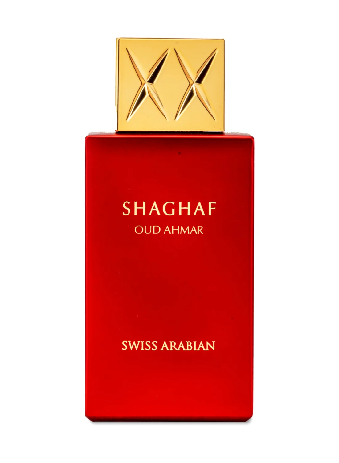 Swiss Arabian Shaghaf Oud Ahmar Eau de Parfum Premium Fruity Floral Amber Fragrance for Men and Women (75 mL) x8d8n
