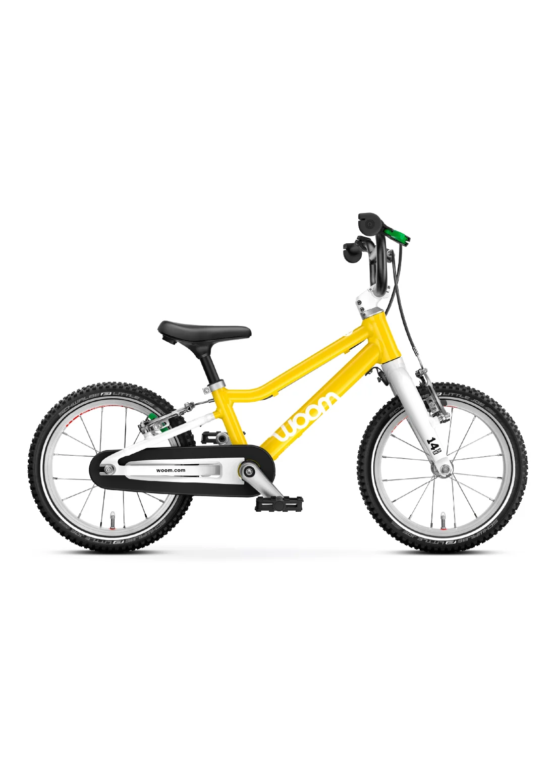 Premium Kids Pedal Bike 14-inch Lightweight Aluminum Bicycle for Beginners (Red, 14-inch) nij88