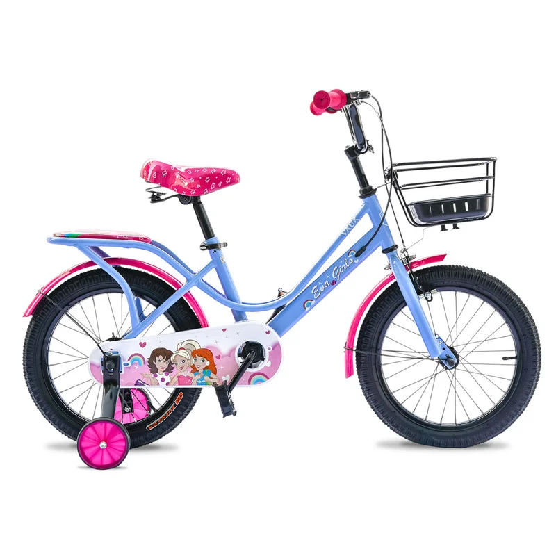 Vaux Eva 16-Inch Girl Bike with Training Wheels and Adjustable Seat (Blue, 16-Inch) 42txs