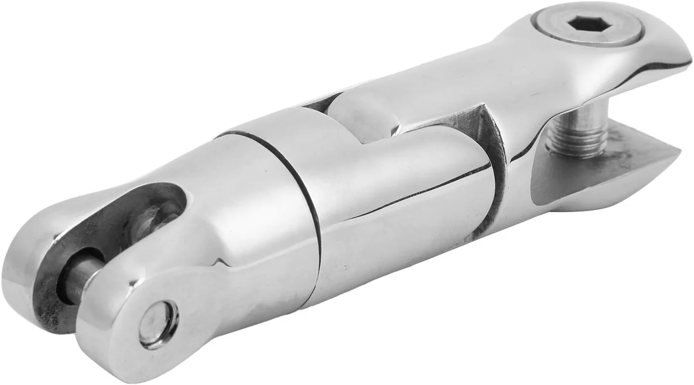 Marine Anchor Connector 316 Stainless Steel Swivel Shackle for 6mm-8mm Boat Mooring Chain 0j1th