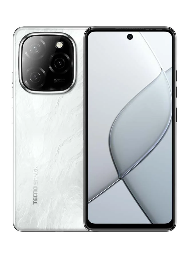 TECNO Spark 20 Pro 5G Smartphone (Glossy White, 8GB RAM, 256GB Storage, 6.78-inch Display, Middle East Version) 0p1lz