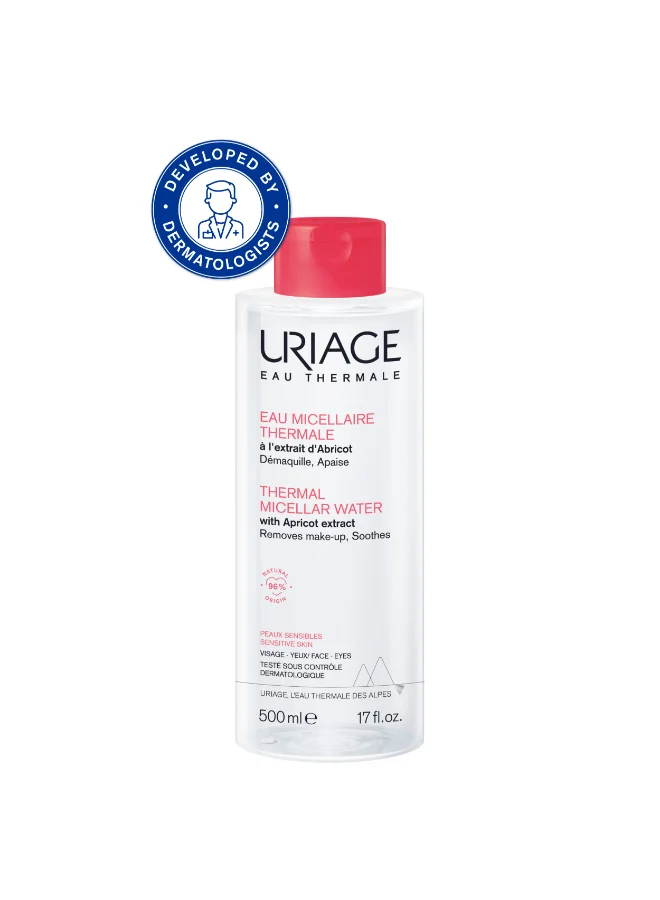Thermal Micellar Water Gentle Cleanser And Toner For Sensitive Skin (Pink, 500 mL) uzfsa
