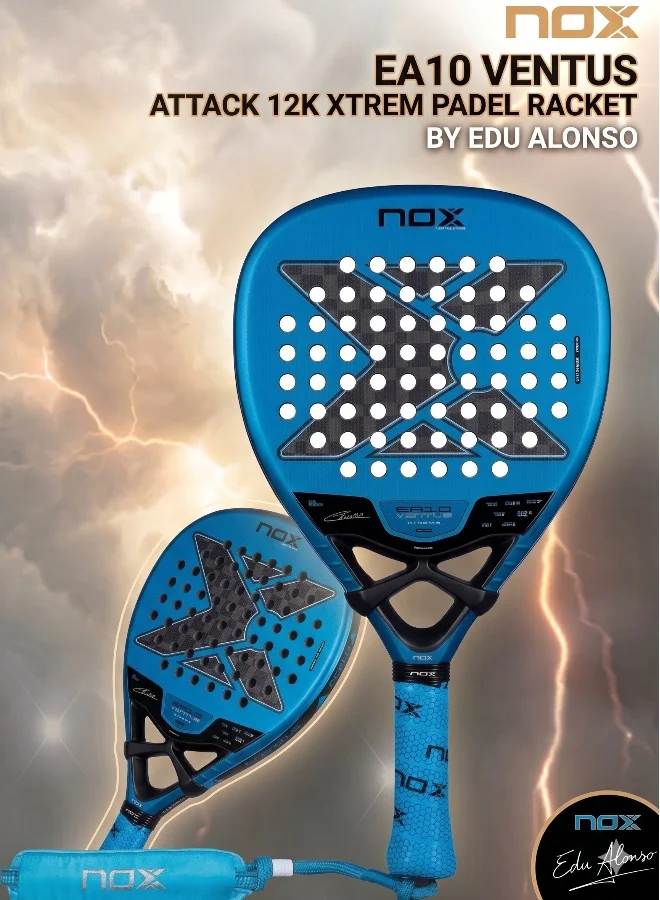 Premium 12K Carbon Padel Racket Diamond Shape High Balance Professional Performance (One Size) excrx