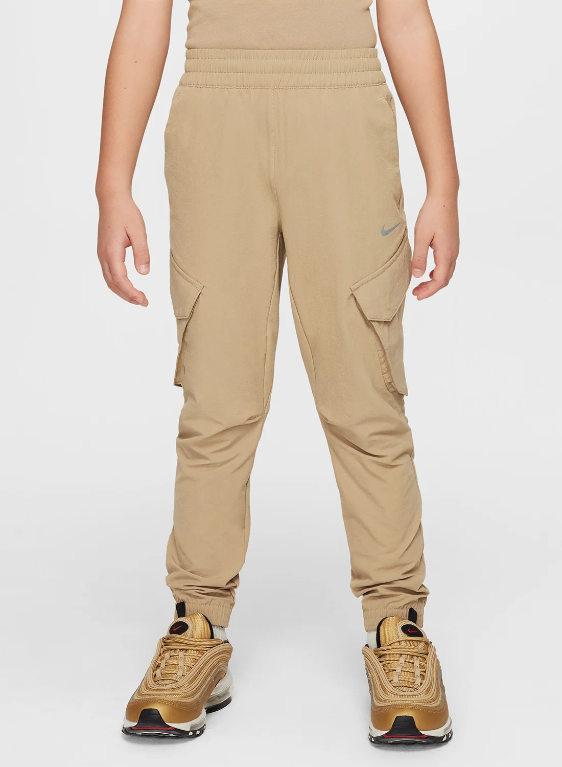 Athletic Kids City Utility Cargo Pants Durable Outdoor Trousers for Boys and Girls (Size 120 cm) dpcbl