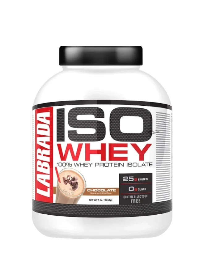 Labrada Whey Isolate Protein Powder (Chocolate, 2268g) z71vv