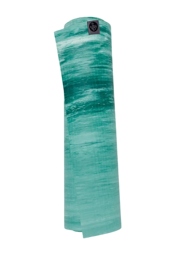 Premium Eco-Friendly Yoga Mat Non-Slip Exercise Fitness Mat (Wasabi Marbled, 180 cm x 61 cm x 4 mm) 302cn