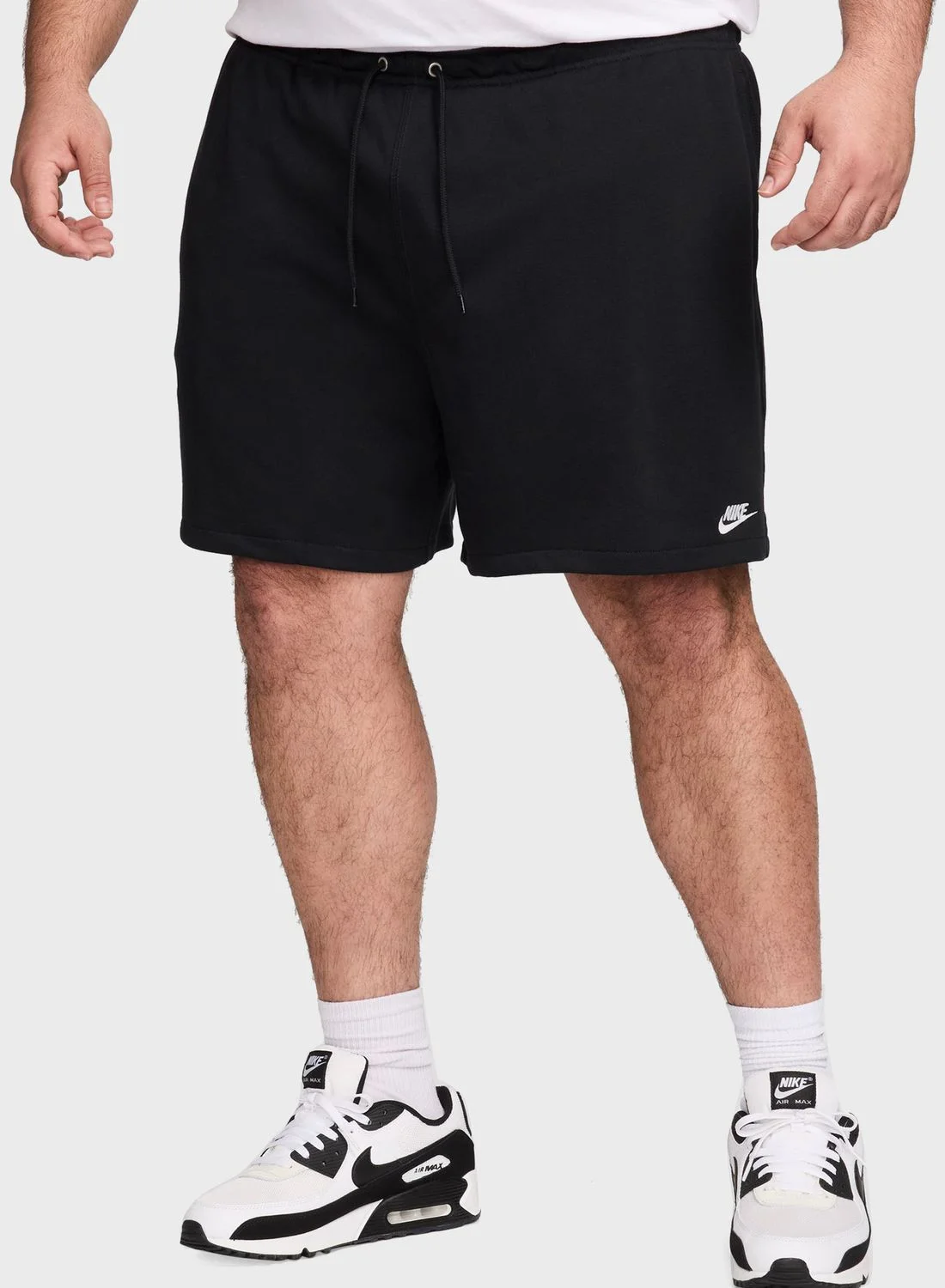 Athletic Men's Club Flow French Terry Shorts Premium Athletic Apparel (Black, Large) spy57