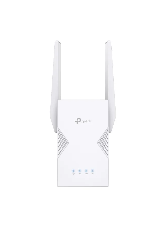 Premium Dual-Band Wi-Fi 7 Range Extender High-Speed Wireless Signal Booster (White) s9k9t