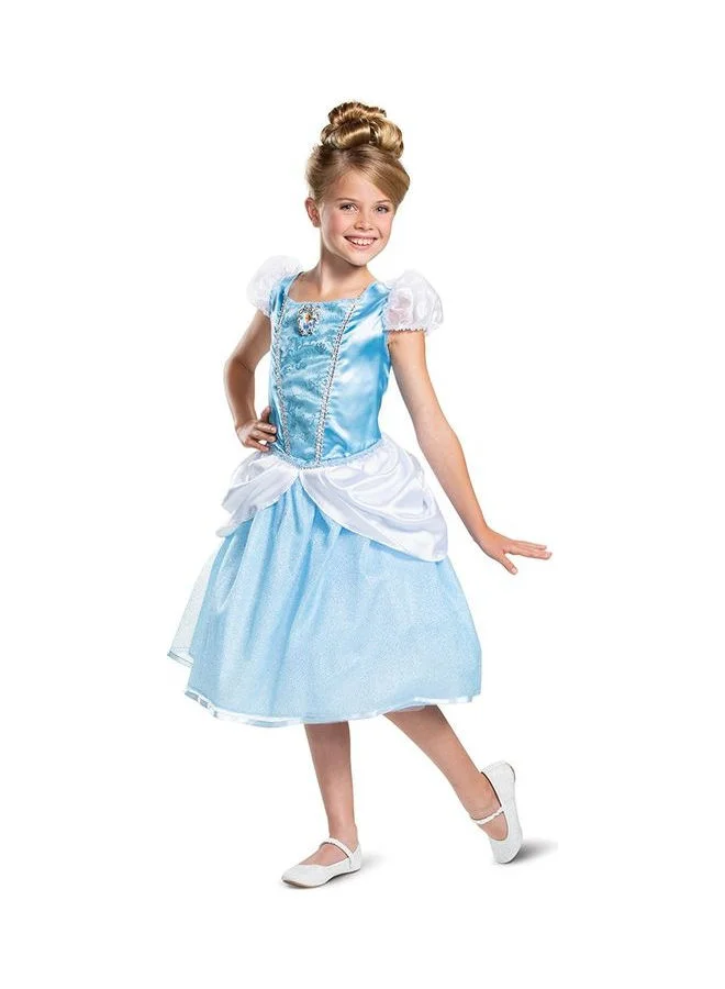 Classic Cinderella Princess Costume Premium Polyester Dress for Kids 7c6rq