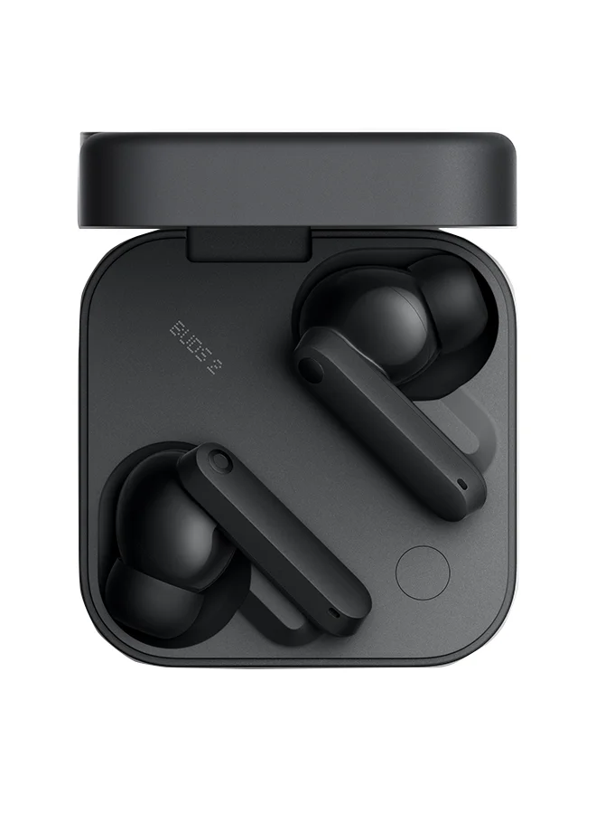 Premium Hybrid Active Noise Cancellation In-Ear Wireless Headphones (Dark Grey, 1 Pair) dpdfi