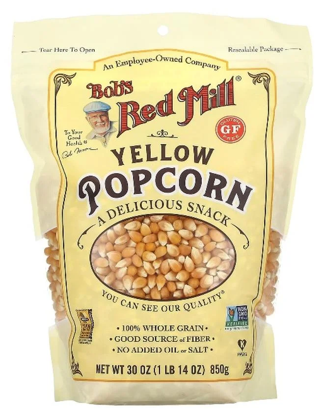 Bob's Red Mill Premium Yellow Popcorn Kernels (Non-GMO, Whole Grain, 850 g) p40xs