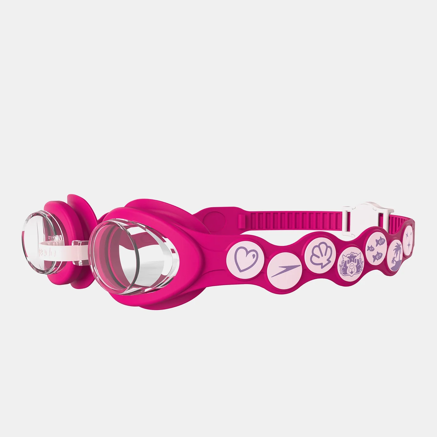 Premium Infant Swimming Goggles Anti-Fog UV Protection Clear Lens (Kids, Unisex, One Size) isini