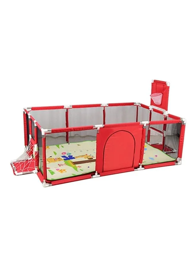 Arabest Foldable Activity Center Playpen Premium Fabric Safety Enclosure for Kids (122x182x66cm) 7fvlh