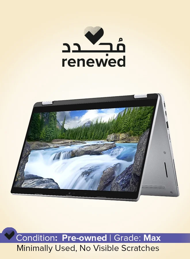 Premium 2-in-1 Convertible Laptop 13.3-Inch FHD Touch Display (Intel Core i7, 16GB RAM, 256GB SSD, Windows 11 Pro, Grey) ahd9w