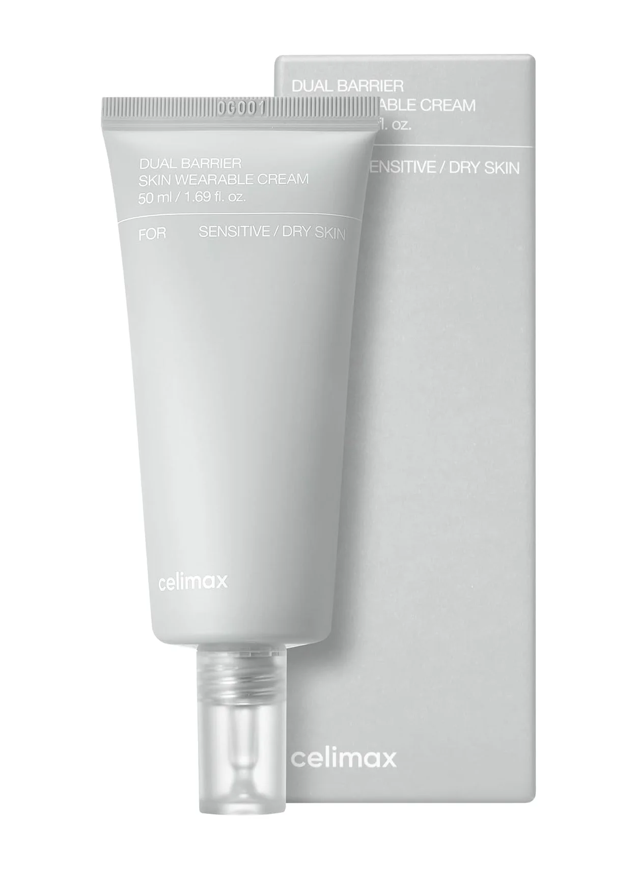 Celimax Dual Barrier Skin Wearable Cream Premium Moisturizer for Sensitive Skin (50 mL) nysz4