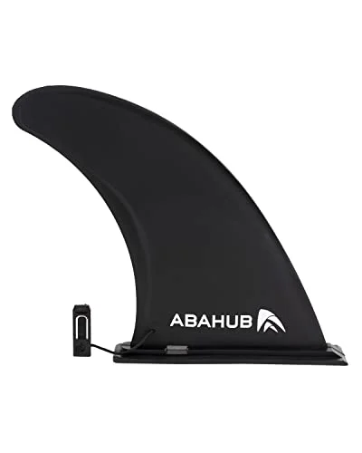 Abahub 9 Inch SUP Center Fin Replacement for Inflatable Paddle Boards (Black, 23 cm) cy9yn