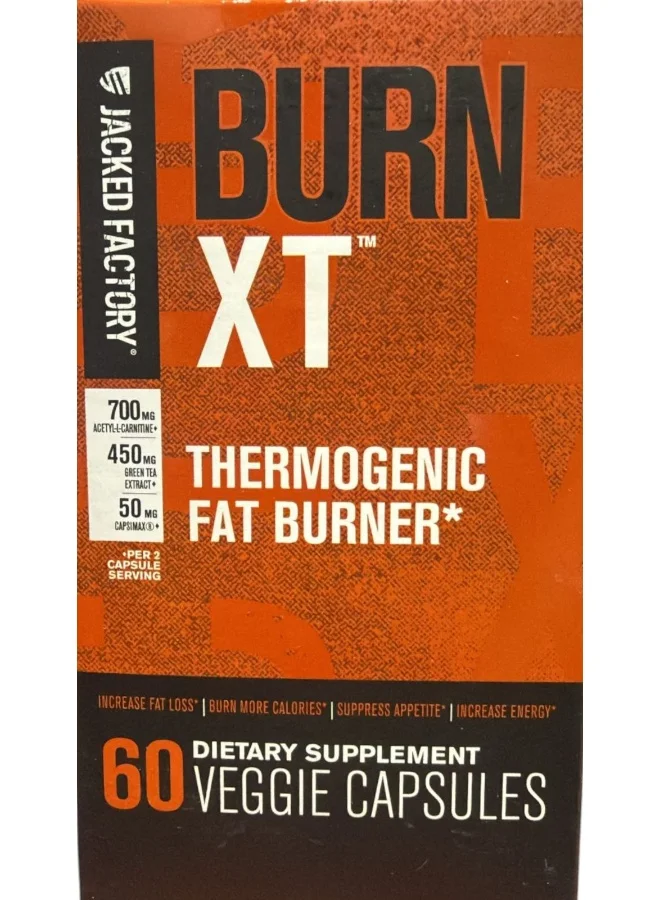 Jacked Factory Thermogenic Supplement (60 Veggie Capsules) Premium Energy Support Formula for Fitness Enthusiasts 58isx