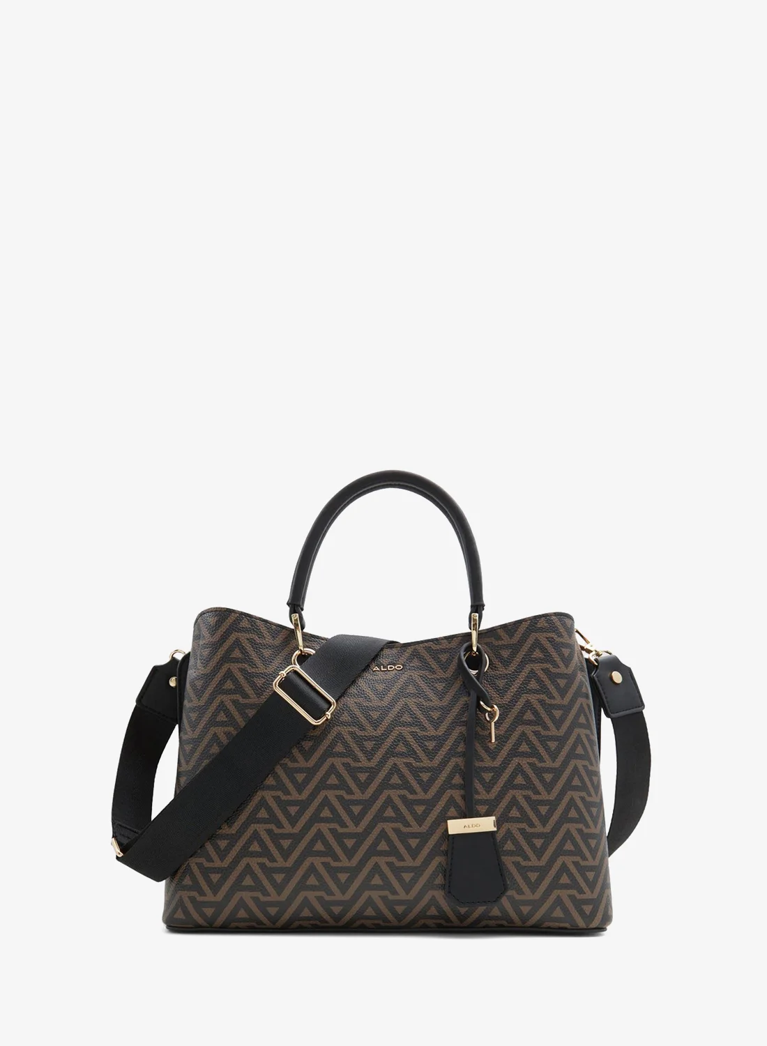 ALDO Eile Top Handle Satchel Bag Premium Structured Handbag for Women (Medium) dktsu