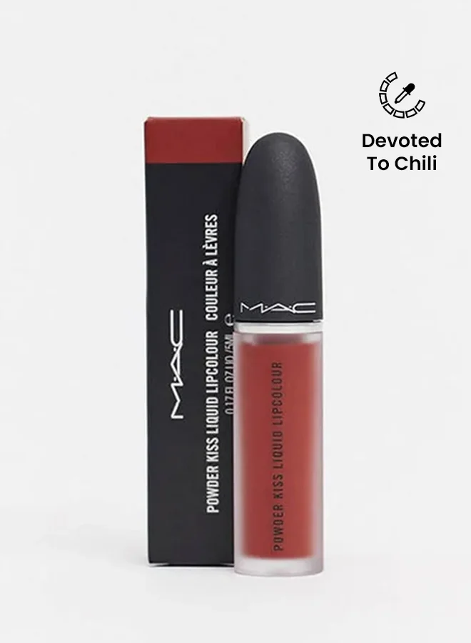 Premium Matte Liquid Lip Color (Devoted To Chili Red, 5 mL) 7mcnx