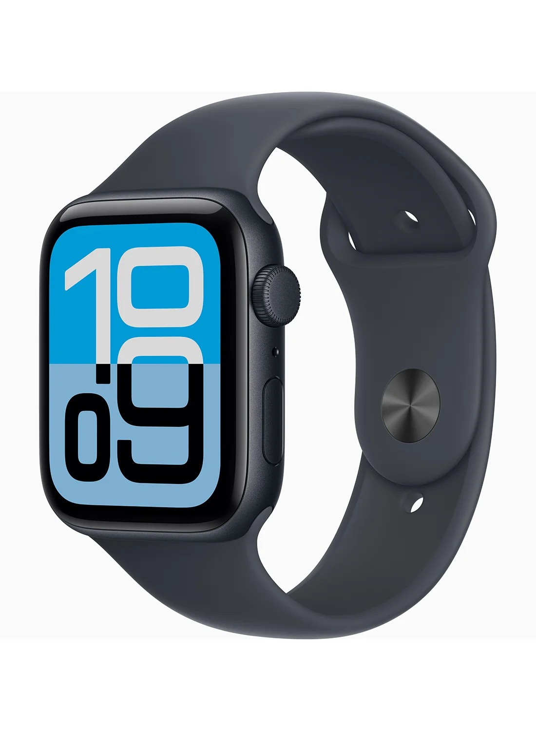 Premium Smart GPS Smartwatch 44mm Midnight Aluminium Case with Sport Band (Midnight, M/L) hl7c9