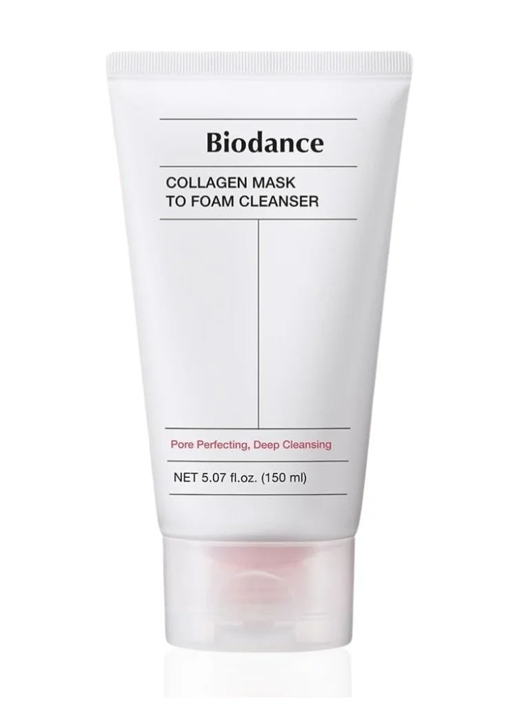 Premium Collagen Mask to Foam Cleanser for Deep Pore Cleansing and Hydration (150 mL) ooxeg