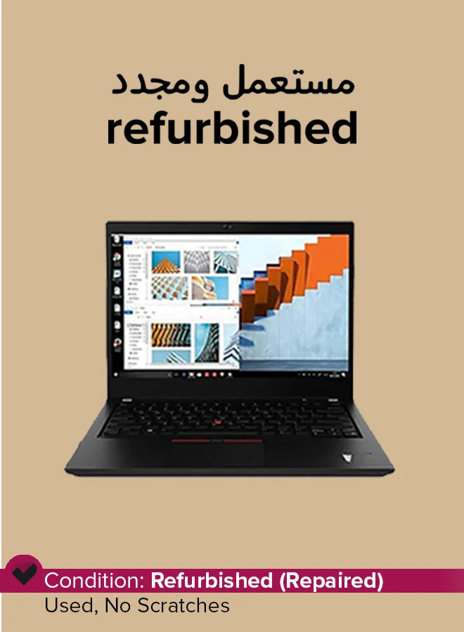 Premium Refurbished Business Laptop 14-Inch Full HD Display (Intel Core i5, 16GB RAM, 256GB SSD, Windows 11 Pro, Black) 4pfqx