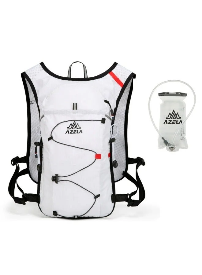 Azela Hydration Backpack with 1.5L Water Bladder Lightweight Waterproof Hiking Bag for Running Cycling Travel (Unisex, 1.5L) b4a71