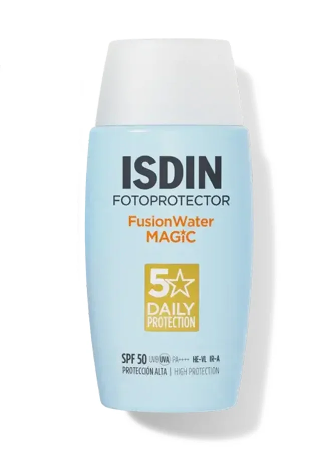ISDIN Fusion Water Magic SPF 50 Daily Facial Sunscreen (50 mL) bdw32